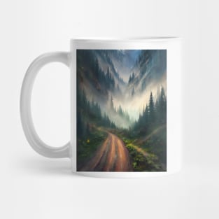 A walk in the hills Mug